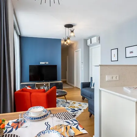 아파트 Urban Oasis#1 2-br In Galata 이스탄불
